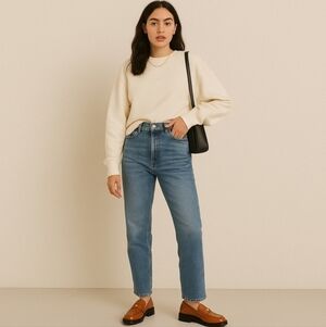 Free People Liv Penny Loafers Bronzer Leather Slip On Dress Shoes Size 10 NEW